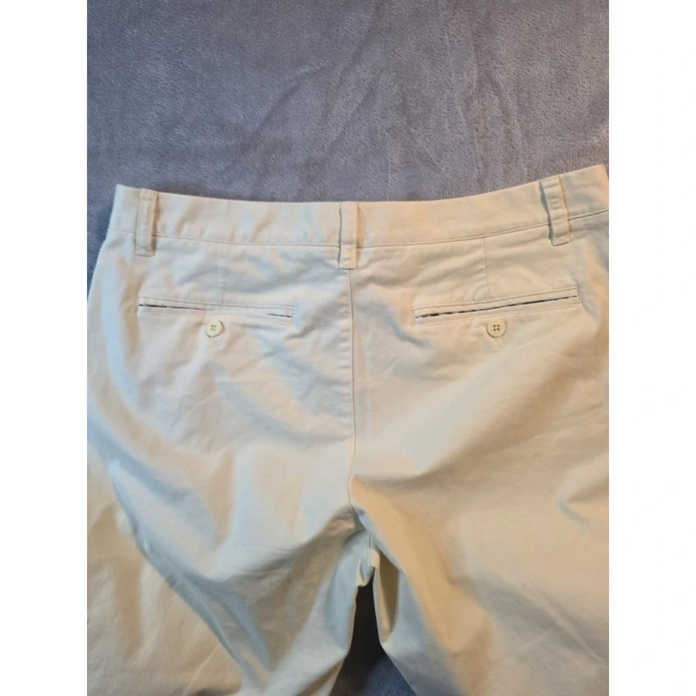 Bonobos Men's Chino Pants 34x30 Yellow Slim Fit Flat Front Casual